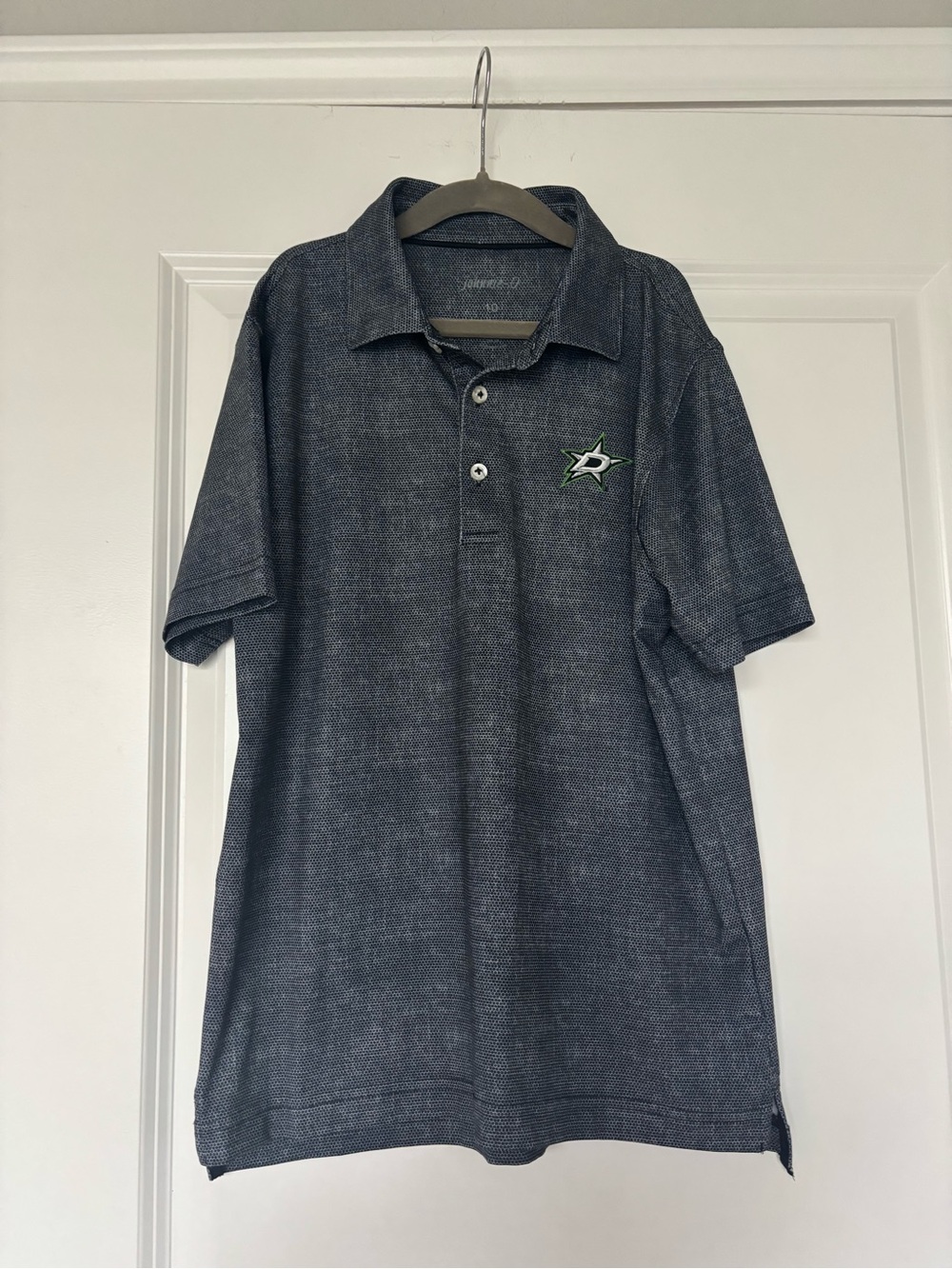 Johnnie-O Dallas Stars Boys Size 10 Polo Shirt